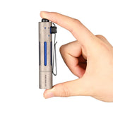 Acebeam Rider RX Ti 2.0 EDC LED Flashlight - 700 Lumens - NICHIA 519A V1 - Includes 1 x USB-C Rechargeable 14500 - Titanium - Silver or Special Edition Design