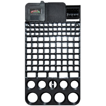 Battery Store 104+ Compartment Slim-Line Battery Organizer with Tester A5101BB