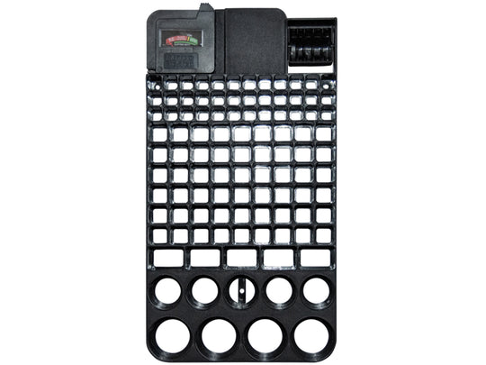 Battery Store 104+ Compartment Slim-Line Battery Organizer with Tester A5101BB
