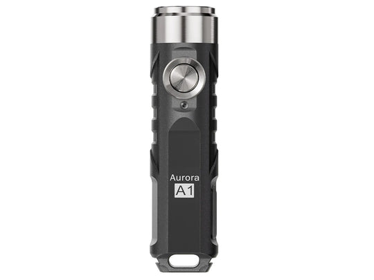 RovyVon A1 Gen 4 USB-C Rechargeable LED Keychain Flashlight -Luminus SST-20 or High CRI LED- 650 Lumens or 420 Lumens - Uses Built-in Li-ion Battery Pack - Black, Gray, Orange, or Army Green