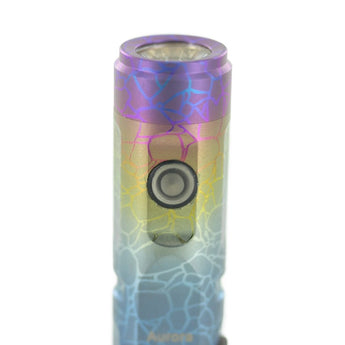 RovyVon A11 Mini Keychain Rechargeable LED Flashlight - 650 or 450 Lumens - CREE XP-G3 LED or Nichia 219C - Included Built-in Li-ion Battery Pack - Dawn in the Dark, Rainbow After Rain, or Sky Blue