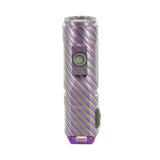 RovyVon A11 Mini Keychain Rechargeable LED Flashlight - 650 or 450 Lumens - CREE XP-G3 LED or Nichia 219C - Included Built-in Li-ion Battery Pack - Dawn in the Dark, Rainbow After Rain, or Sky Blue