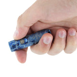 RovyVon A11 Mini Keychain Rechargeable LED Flashlight - 650 or 450 Lumens - CREE XP-G3 LED or Nichia 219C - Included Built-in Li-ion Battery Pack - Dawn in the Dark, Rainbow After Rain, or Sky Blue