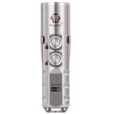 RovyVon A24 Gen 2 USB-C Rechargeable LED Flashlight - High Output or High CRI - 1000 Lumens or 700 Lumens- Uses 850mAh Li-ion Battery Pack - Titanium