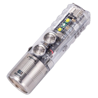 RovyVon A28 Gen 2 USB-C Rechargeable LED Flashlight - Cool White or High CRI - Multiple Side Light Options - Uses 850mAh Li-ion Battery Pack