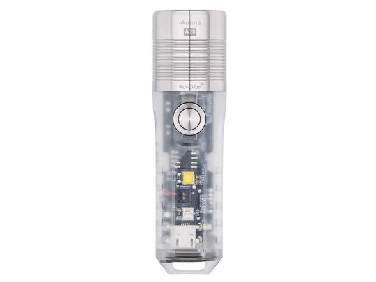 RovyVon Aurora A28 Rechargeable LED Flashlight - CREE XP-L HD or Nichia 219C - 1000 or 700 Lumens - Red and UV or White and UV LEDs - Includes 600mAh Li-Poly Battery Pack