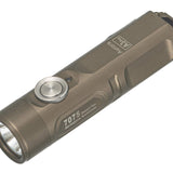 RovyVon A3 Pro Gen 4 USB-C Rechargeable LED Keychain Flashlight - Luminus SST-20 or High CRI LED - 650 or 420 Lumens - Uses Built-in Li-ion Battery Pack - Marble Gray or Desert Tan