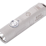 RovyVon A3 Pro Gen 4 USB-C Rechargeable LED Keychain Flashlight - Luminus SST-20 or High CRI LED - 650 or 420 Lumens - Uses Built-in Li-ion Battery Pack - Marble Gray or Desert Tan