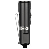 RovyVon A3x Mini Keychain Rechargeable LED Flashlight - 450 or 650 Lumens - Nichia 219C or CREE XP-G3 LED - Included Built-in Li-ion Battery Pack - Red or Gun Metal