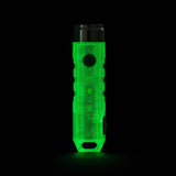 RovyVon Aurora A5x Mini Keychain Rechargeable GITD LED Flashlight - Nichia 219C LED - 450 Lumens - Includes Built-In Li-ion Battery Pack