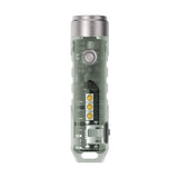 RovyVon Aurora A5x Mini Keychain Rechargeable GITD LED Flashlight - Nichia 219C LED - 450 Lumens - Includes Built-In Li-ion Battery Pack