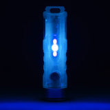 RovyVon Aurora A7 GITD USB-C Rechargeable LED Keychain Flashlight - White and UV - Nichia 219C or Luminus SST-20 LED