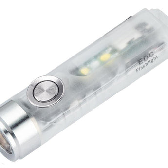 RovyVon A7 Gen 4 USB-C Rechargeable LED Flashlight - Luminus SST-20 or Nichia 219C LED - 650 Lumens or 420 Lumens - White and UV Side Lights - Uses 330mAh Li-ion Battery Pack