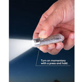 RovyVon A7 Gen 4 USB-C Rechargeable LED Flashlight - Luminus SST-20 or Nichia 219C LED - 650 Lumens or 420 Lumens - White and UV Side Lights - Uses 330mAh Li-ion Battery Pack