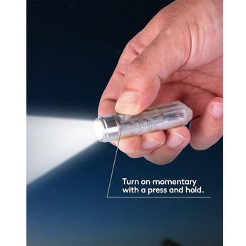 RovyVon A7 Gen 4 USB-C Rechargeable LED Flashlight - Luminus SST-20 or Nichia 219C LED - 650 Lumens or 420 Lumens - White and UV Side Lights - Uses 330mAh Li-ion Battery Pack