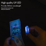 RovyVon A8 Gen 4 USB-C Rechargeable LED Flashlight - Luminus SST-20 or High CRI - 650 Lumens or 420 Lumens - UV, Red and White Side Lights or Amber, Red and Blue - Uses 330mAh Li-ion Battery Pack