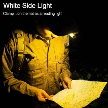 RovyVon A8 Gen 4 USB-C Rechargeable LED Flashlight - Luminus SST-20 or High CRI - 650 Lumens or 420 Lumens - UV, Red and White Side Lights or Amber, Red and Blue - Uses 330mAh Li-ion Battery Pack