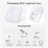 RovyVon Aurora A8 GITD USB-C Rechargeable LED Keychain Flashlight - 650 Lumens or 420 Lumens - Nichia 219C or Luminus SST-20 - White, Red and UV or Amber, Red and Blue - 3rd Gen - Uses Built-in 330mAh Li-Poly Battery Pack