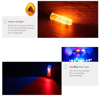 RovyVon Aurora A8 GITD USB-C Rechargeable LED Keychain Flashlight - 650 Lumens or 420 Lumens - Nichia 219C or Luminus SST-20 - White, Red and UV or Amber, Red and Blue - 3rd Gen - Uses Built-in 330mAh Li-Poly Battery Pack