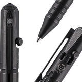 RovyVon Commander C10 Tactical Titanium Pen - Available in Natural Ti, Sandblasted, and PVD Black