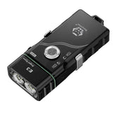 RovyVon E3 USB-C Rechargeable LED Flashlight - Luminus SST-20 - 700 Lumens - Multiple Configurations - Uses Built-in Li-Poly Battery Pack or 1 x AAA - Various Colors