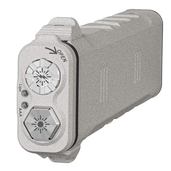 RovyVon Angel Eyes E30 USB-C Rechargeable LED Flashlight - Luminus SST-40 - 2600 Lumens - Uses Built-in 900mAh Li-ion Battery Pack - Black or Marble Gray