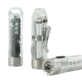 RovyVon RA01 Stainless Steel Belt Clip for the Aurora A Series Keychain Flashlights