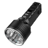 RovyVon S2 Elite USB-C Rechargeable Spot and Flood LED Searchlight - 10000 Lumens - CREE XHP 70.2 - Includes 2 x 21700