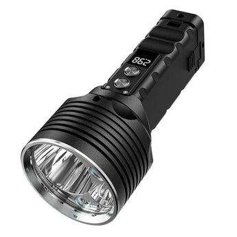 RovyVon S2 Elite USB-C Rechargeable Spot and Flood LED Searchlight - 10000 Lumens - CREE XHP 70.2 - Includes 2 x 21700