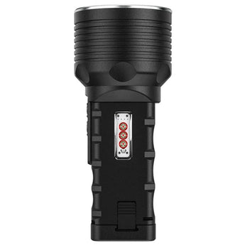 RovyVon S2 Premium USB-C Rechargeable Spot and Flood LED Searchlight - 10000 Lumens - CREE XHP 70.2 - Includes 2 x 21700