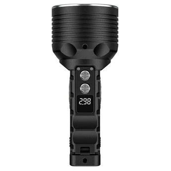 RovyVon S2 Premium USB-C Rechargeable Spot and Flood LED Searchlight - 10000 Lumens - CREE XHP 70.2 - Includes 2 x 21700