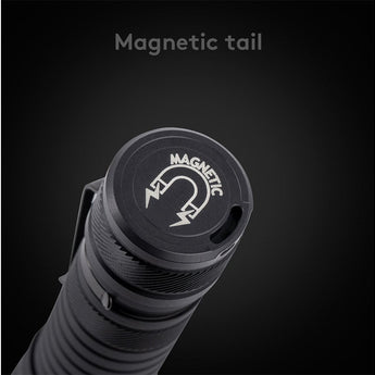 RovyVon S21 EDC LED Flashlight - 3000 Lumens - Includes 1 x USB-C Rechargeable 21700 - Black or Gunmetal