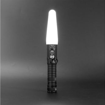 RovyVon S21 EDC LED Flashlight - 3000 Lumens - Includes 1 x USB-C Rechargeable 21700 - Black or Gunmetal