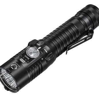 RovyVon S23 USB-C Rechargeable EDC LED Flashlight - 4000 Lumens - Includes 1 x 21700 - Black or Gunmetal