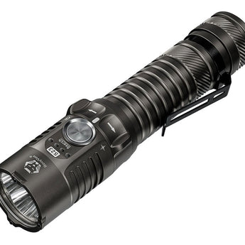 RovyVon S23 USB-C Rechargeable EDC LED Flashlight - 4000 Lumens - Includes 1 x 21700 - Black or Gunmetal