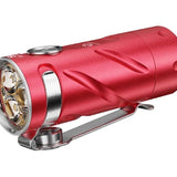 RovyVon S3 USB-C Rechargeable EDC Flashlight - 1800 or 1200 Lumens - CREE XP-G3 or Nichia 219C - Includes 1 x 16340 - Black or Red