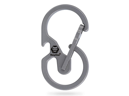 RovyVon Utility U8 Titanium Keychain Carabiner