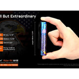 Acebeam Rider RX Ti 2.0 EDC LED Flashlight - 700 Lumens - NICHIA 519A V1 - Includes 1 x USB-C Rechargeable 14500 - Titanium - Silver or Special Edition Design