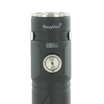RovyVon S3 Pro USB-C Rechargeable LED Flashlight - Luminus SST-20 - 2800 Lumens - Multiple Configurations - Includes 1 x 21700 - Various Colors
