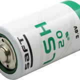 Saft LSH20 D 13000mAh 3.6V 4A Lithium-Thionyl Chloride (LiSOCI2) Button Top Battery - Bulk