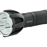 Nextorch Saint Torch 30 USB-C Rechargeable LED Searchlight - 8000 Lumens - 3 x CREE XHP50.2-K4 - Uses Built-In Li-ion Battery Pack