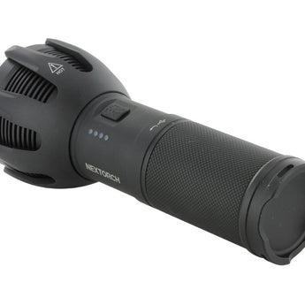 Nextorch Saint Torch 30 USB-C Rechargeable LED Searchlight - 8000 Lumens - 3 x CREE XHP50.2-K4 - Uses Built-In Li-ion Battery Pack