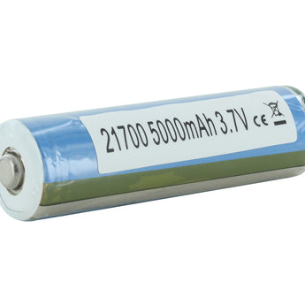 Samsung 50E INR 21700 5000mAh 3.7V High-Drain 5A Lithium Ion (Li-ion) Protected Button Top Battery - Boxed