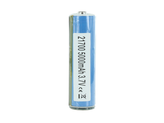 Samsung 50E INR 21700 5000mAh 3.7V High-Drain 5A Lithium Ion (Li-ion) Protected Button Top Battery - Boxed