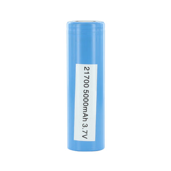 Samsung 50E INR 21700 5000mAh 3.7V High-Drain 10A Lithium Ion (Li-ion) Unprotected Flat Top Battery
