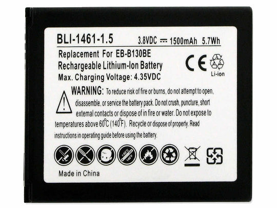 Empire BLI-1461-1-5 1500mAh 3.8V Replacment Lithium Ion (Li-Ion) Battery for Various Samsung Smartphones