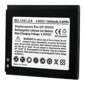 Empire BLI-1341-2-6 2600mAh 3.8V Replacment Lithium Ion (Li-Ion) Battery for the Samsung Galaxy S4 / ATIV SE Smartphones