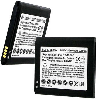 Empire BLI-1341-2-6 2600mAh 3.8V Replacment Lithium Ion (Li-Ion) Battery for the Samsung Galaxy S4 / ATIV SE Smartphones
