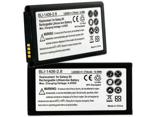 Empire BLI-1406-2.8 2750mAh 3.85V Lithium Ion (Li-ion) Samsung Galaxy S5 NFC Battery