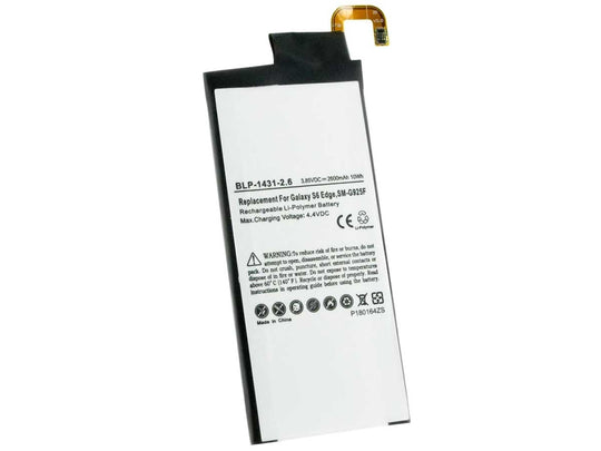 Empire BLP-1431-2.6 2600mAh 3.8V Lithium Polymer (Li-poly) Samsung Galaxy S6 Edge Cell Phone Battery